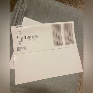 IKEA Vilborg Curtains, 4 panels (57”x98”)